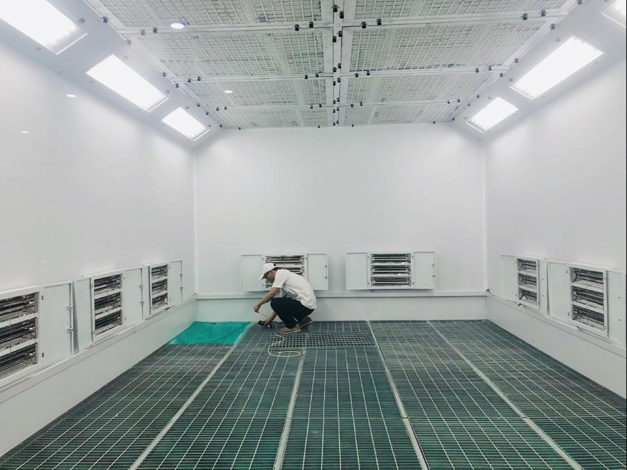 Automobile Spray Booth Successfully Passed the Inspection 2