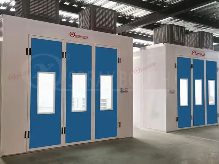 Unique Garage Paint Booth